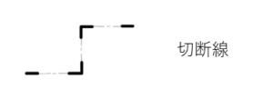 一点鎖線|機械製図における線の種類 – Hitopedia