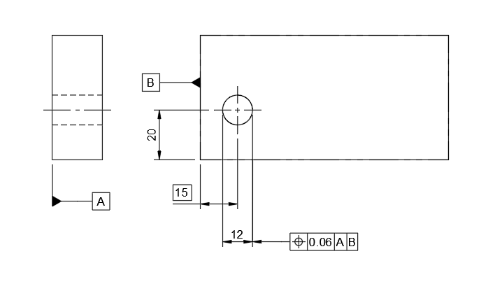 位置度 位置を規定した幾何公差 Hitopedia